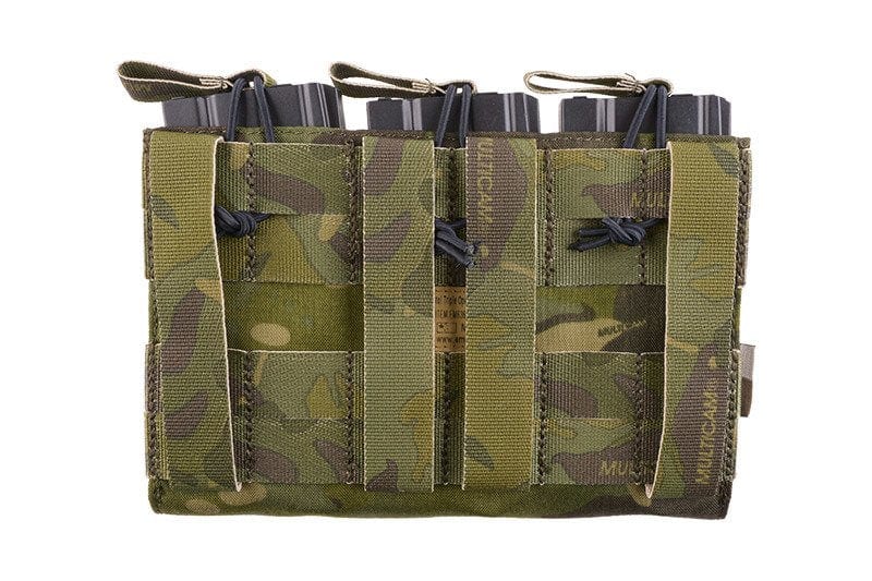 Triple Open Top Pouch for M4/M16 + Pistol Magazines - Multicam Tropic
