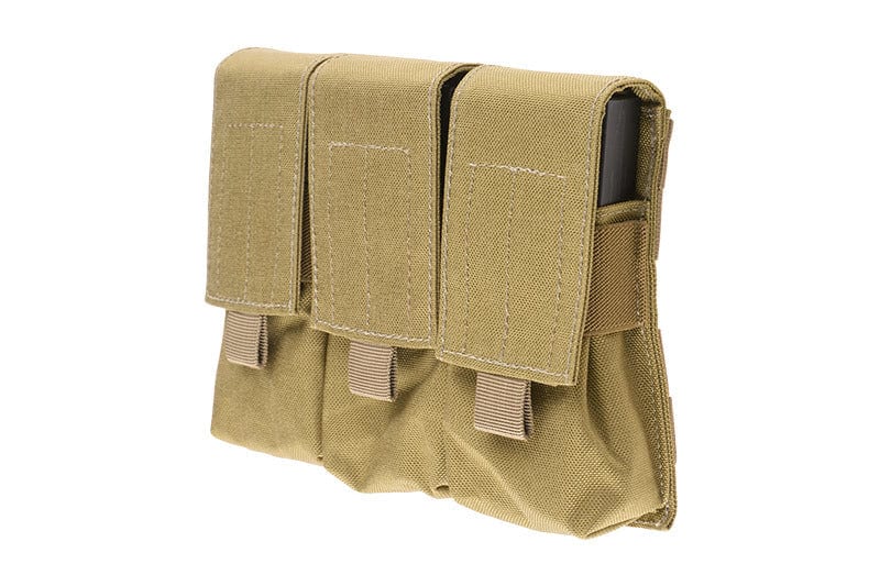 LBT triple Pouch for M4 / M16 Magazines - Khaki