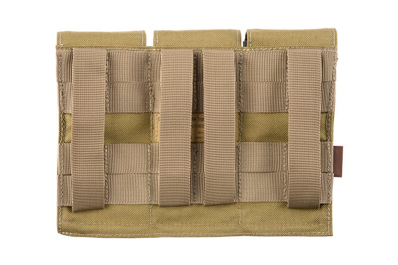 LBT triple Pouch for M4 / M16 Magazines - Khaki