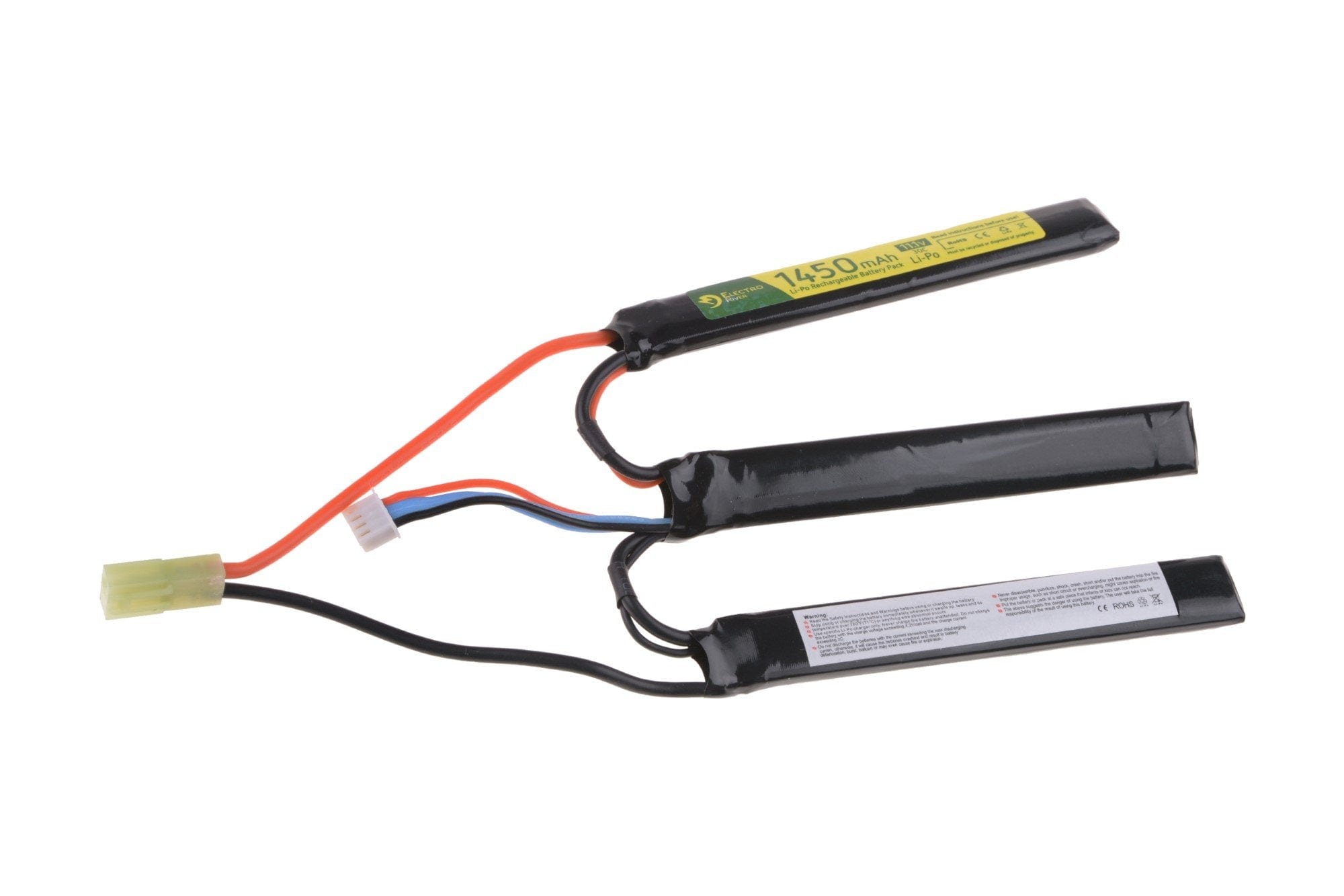 LiPo 11.1V 1450mAh 30C 3-Cell Battery by Electro River on Airsoft Mania Europe