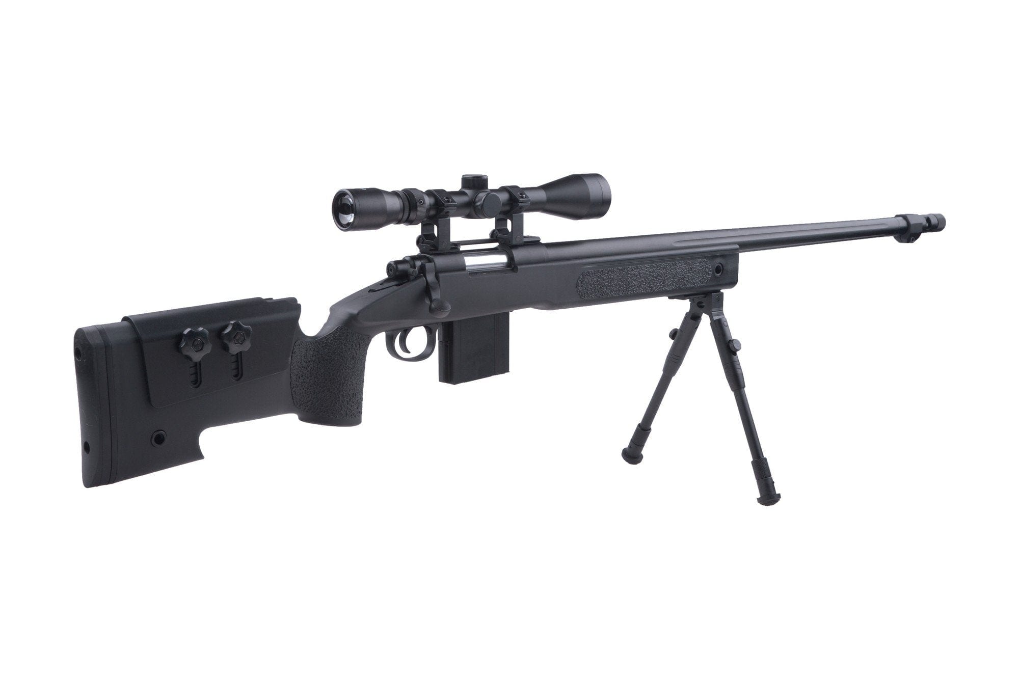 WELL MB4416D Sniper rifle with scope and bipod