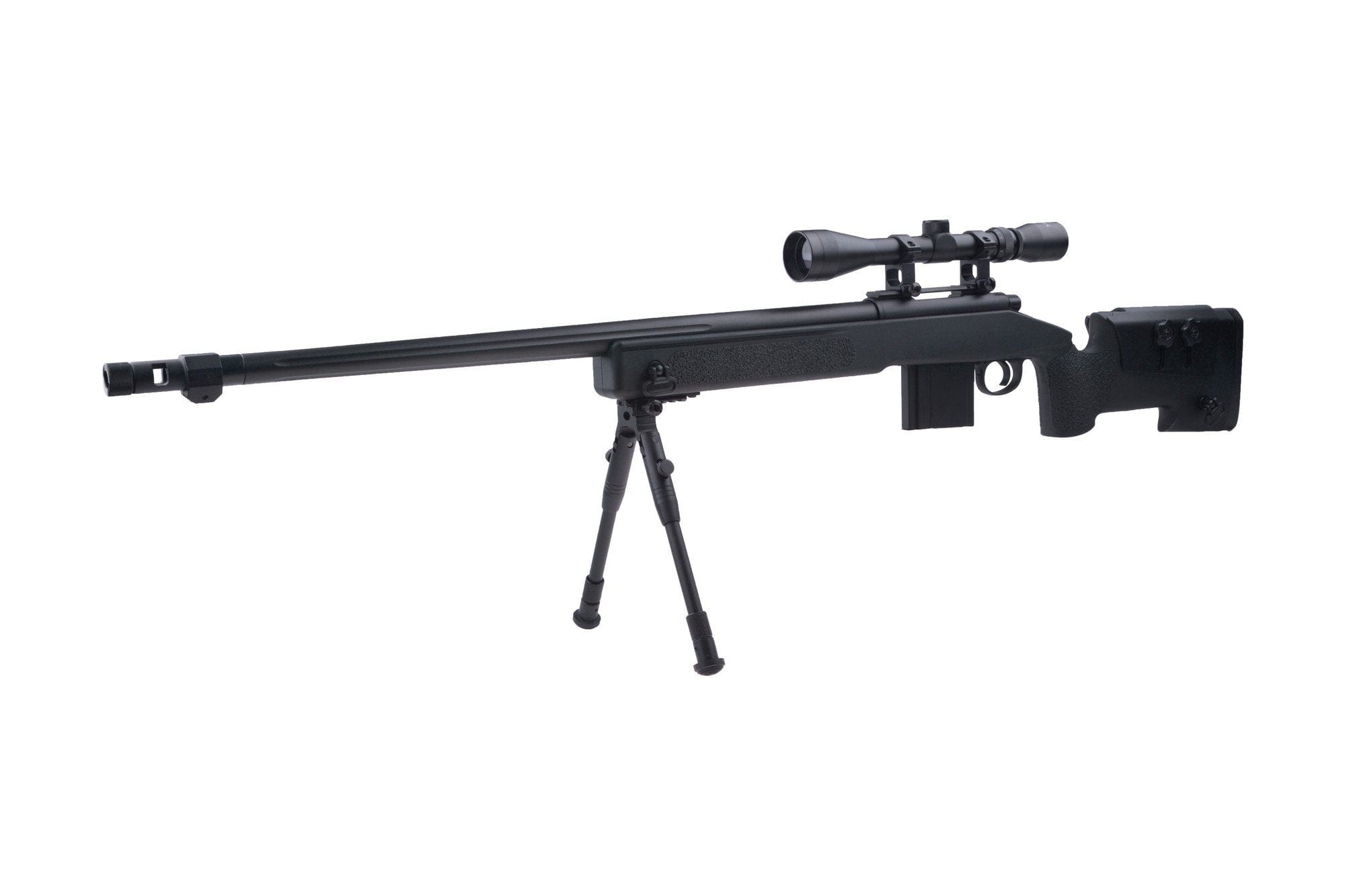 WELL MB4416D Sniper rifle with scope and bipod
