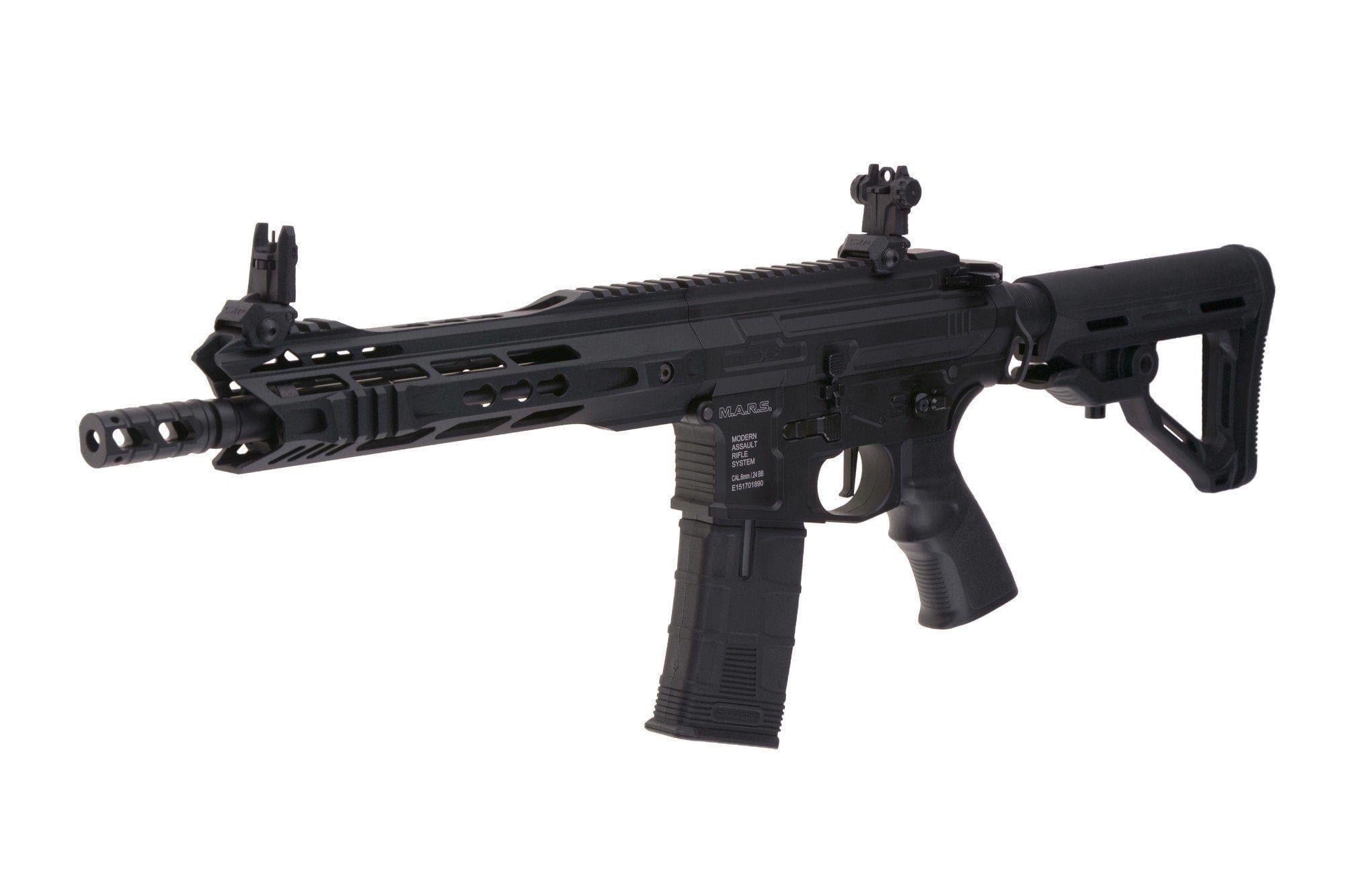 CXP-MARS SBR Assault Rifle Replica - Black by ICS on Airsoft Mania Europe