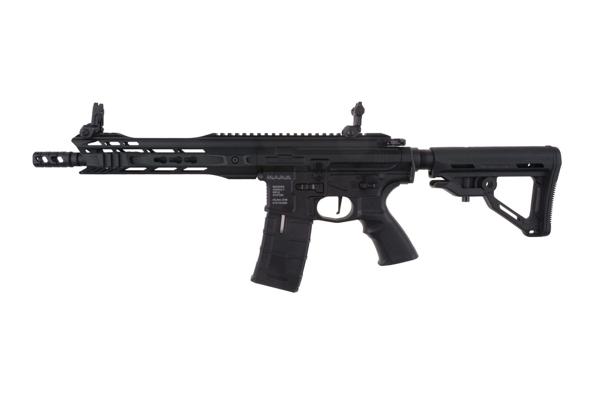 CXP-MARS SBR Assault Rifle Replica - Black by ICS on Airsoft Mania Europe