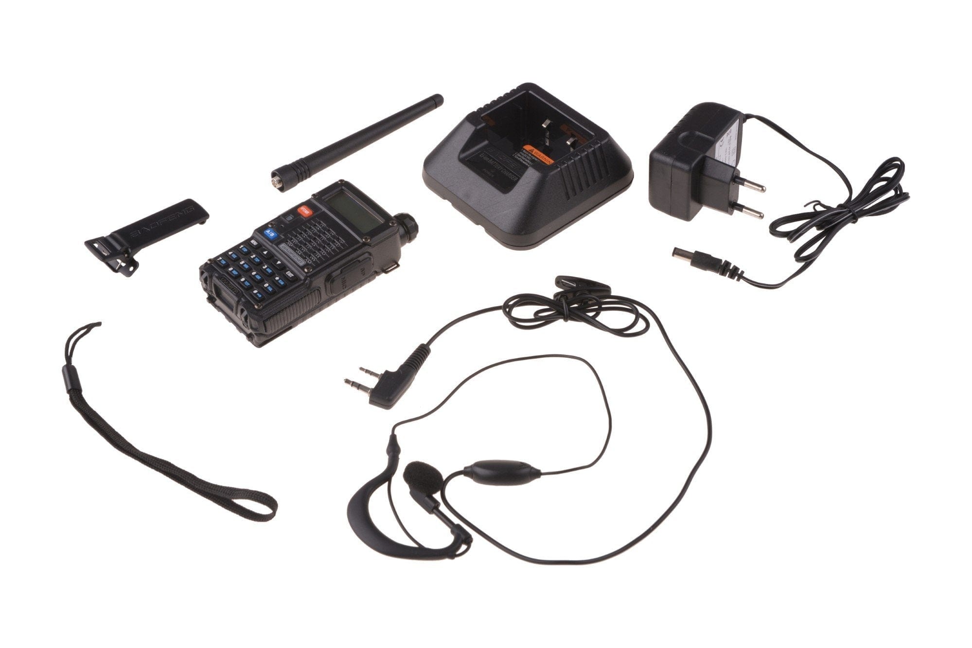 Manual Dual Band Baofeng UV-5RTP Radio - Short Battery (VHF / UHF) by Bao Feng on Airsoft Mania Europe