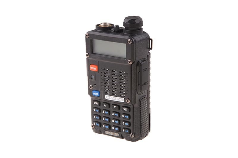 Manual Dual Band Baofeng UV-5RTP Radio - Short Battery (VHF / UHF) by Bao Feng on Airsoft Mania Europe