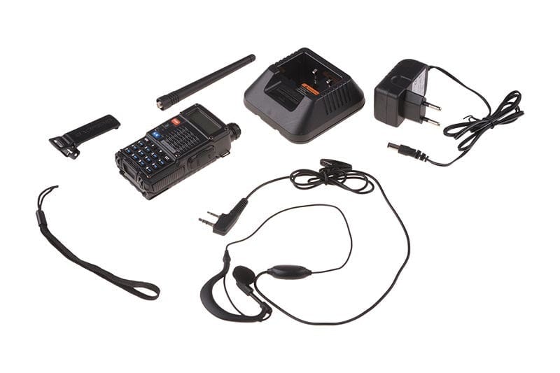Manual Dual Band Baofeng UV-5RTP Radio - Short Battery (VHF / UHF) by Bao Feng on Airsoft Mania Europe