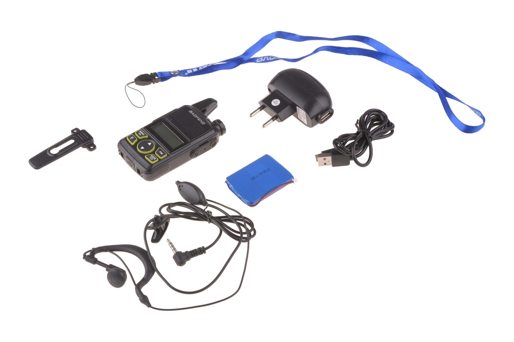 Manual Dual-Band Radio BF-T1 - 0.5-1W by Bao Feng on Airsoft Mania Europe