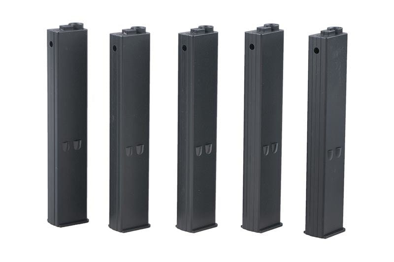 Low-Cap 45bbs 9mm Magazines for Ares AR-15 Black