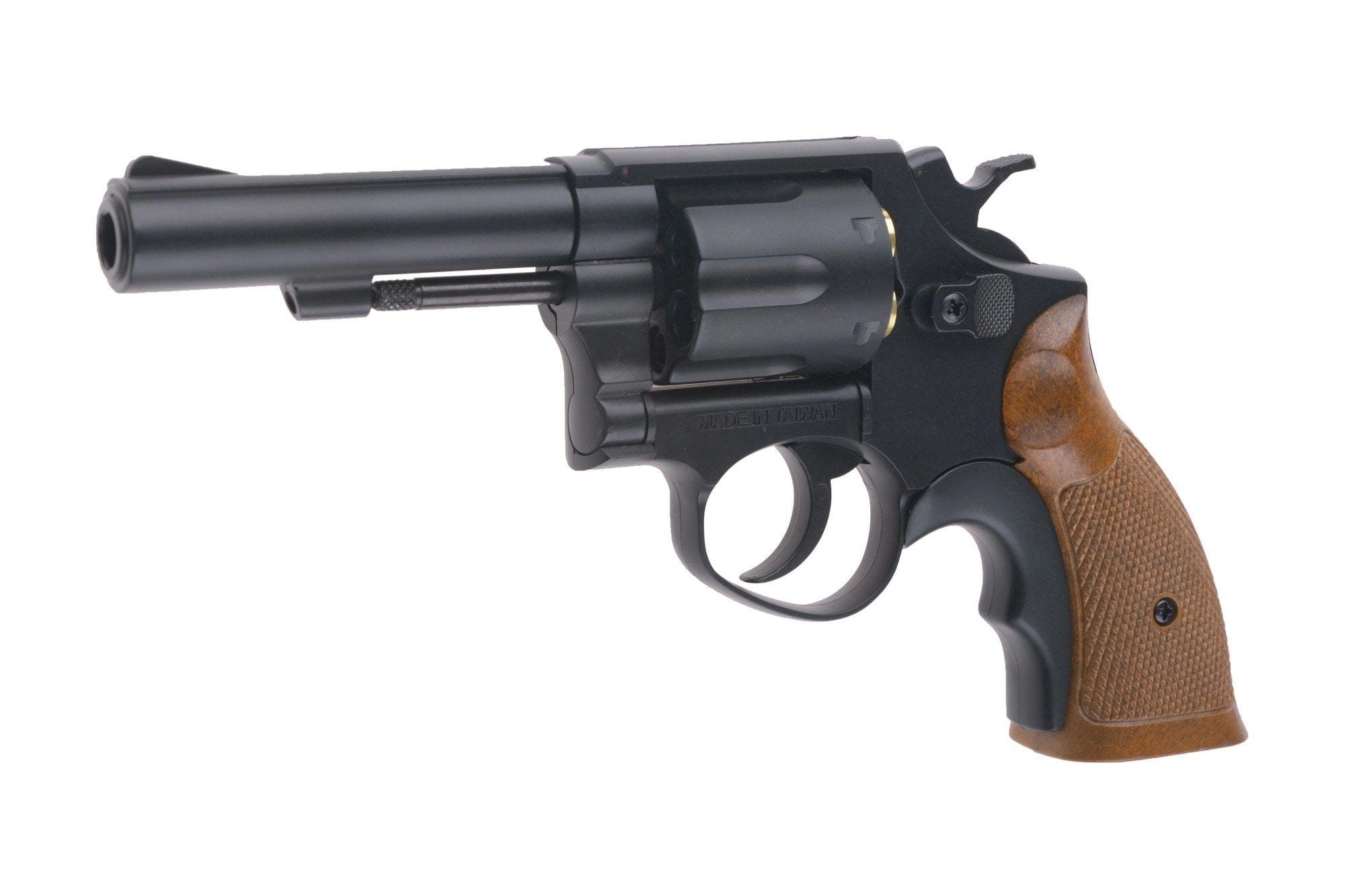 Airsoft Revolver HG131B-1 - Black/Wood