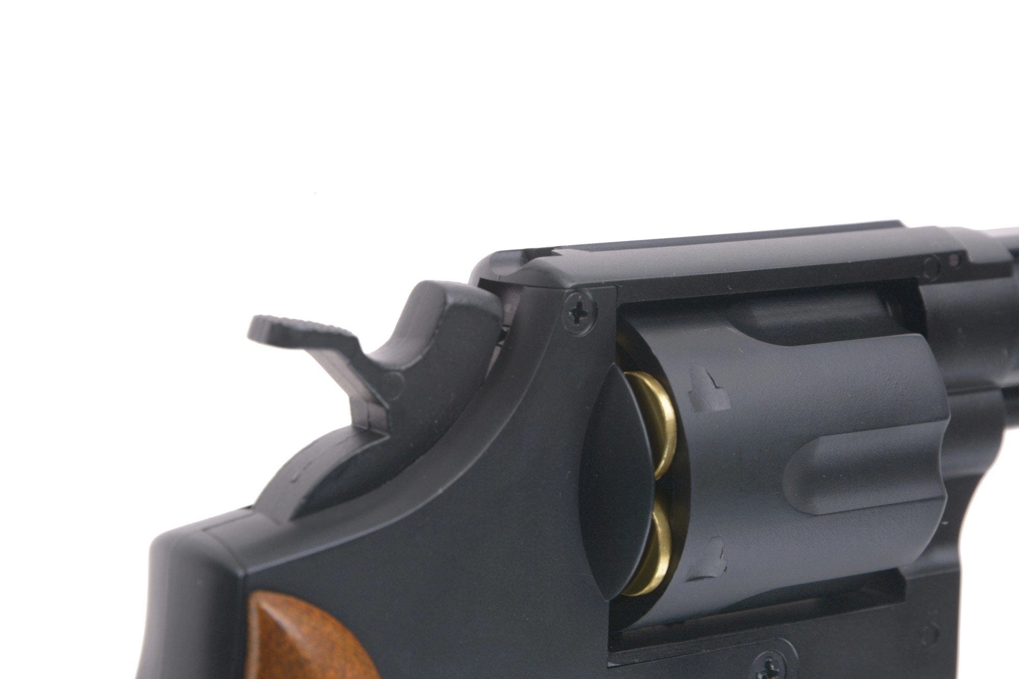 Airsoft Revolver HG131B-1 - Black/Wood