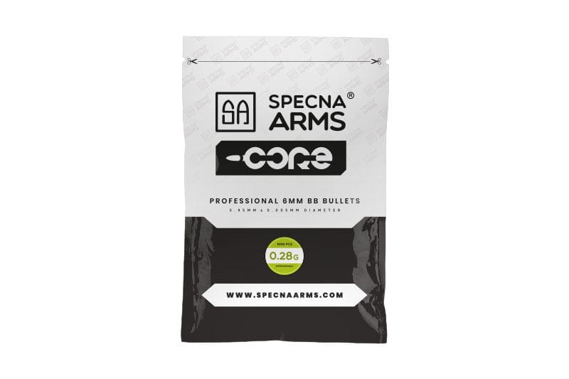 0.28g Specna Arms CORE™ BIO BBs - 1000 Pcs
