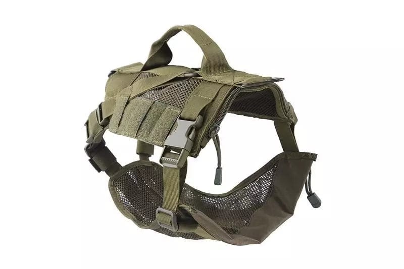Tactical harness for dog - olive