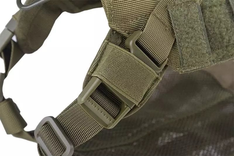 Tactical harness for dog - olive