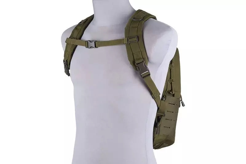 Small Laser-Cut tactical backpack - olive