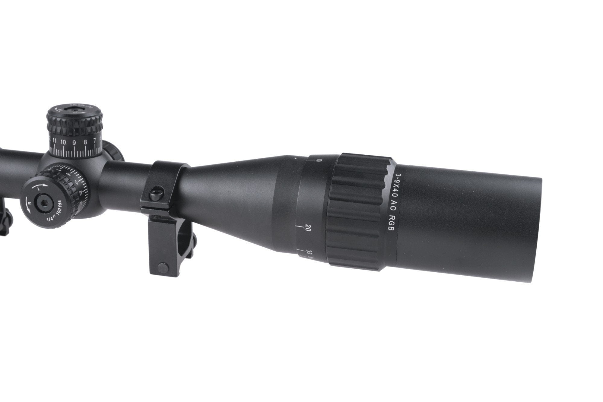 3-9x40 scope AOIRGBL-Theta Optics-Airsoft Mania Europe