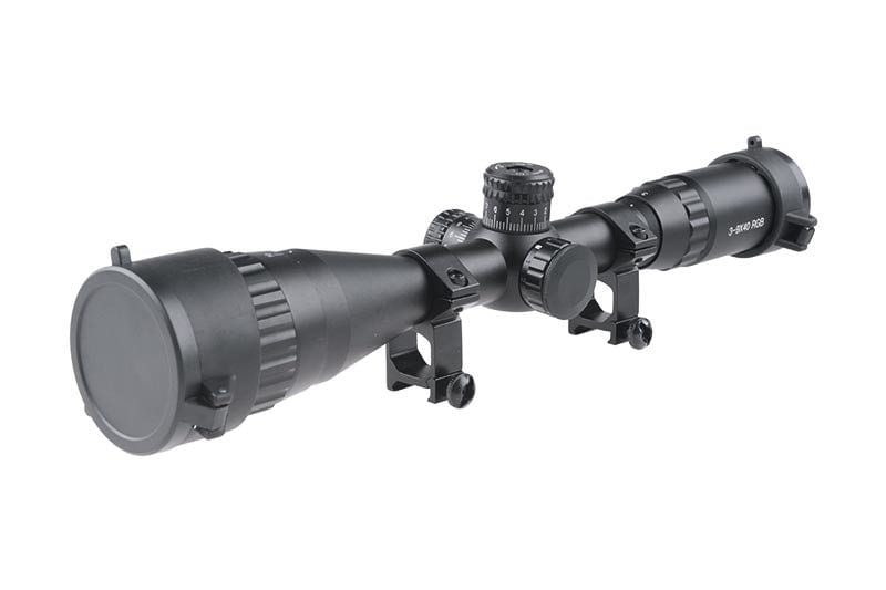 3-9x40 scope AOIRGBL-Theta Optics-Airsoft Mania Europe