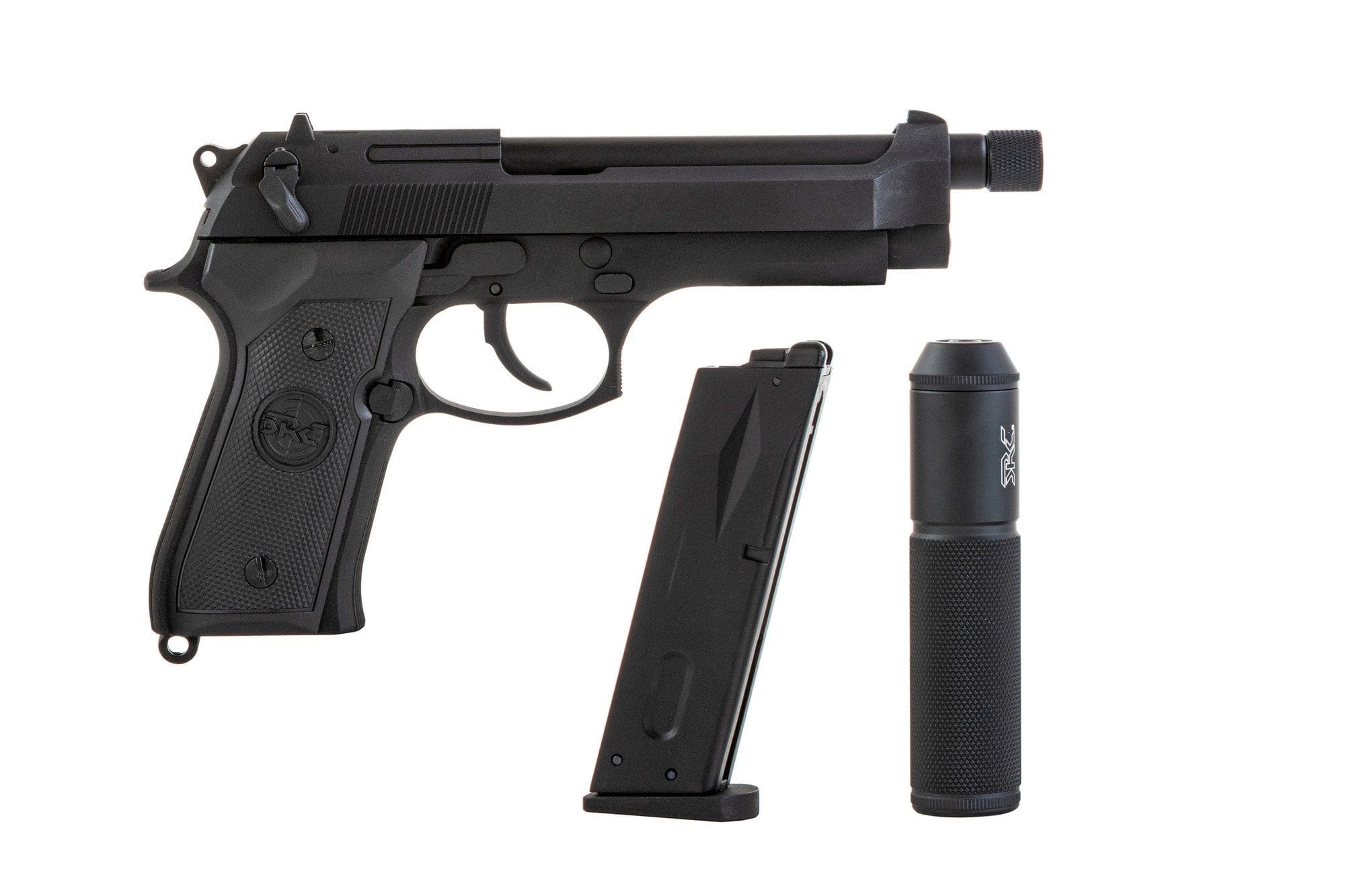 m92 replica with silencer - black