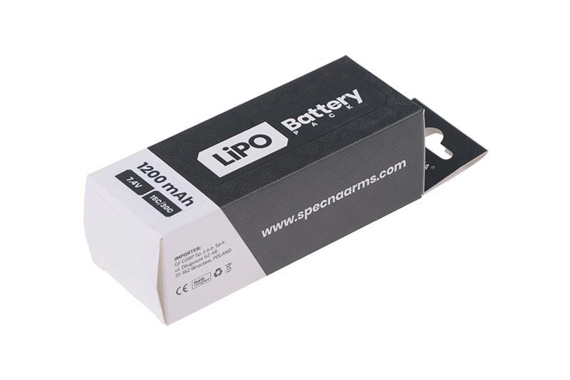 7.4V 1200mAh LiPo battery 15 / 30C
