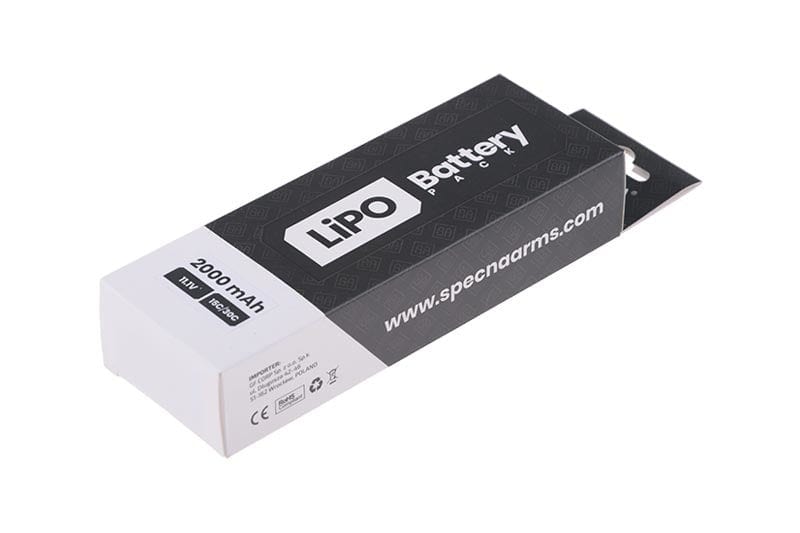 LiPo 11,1V 2000mAh 15 / 30C - 3 elements