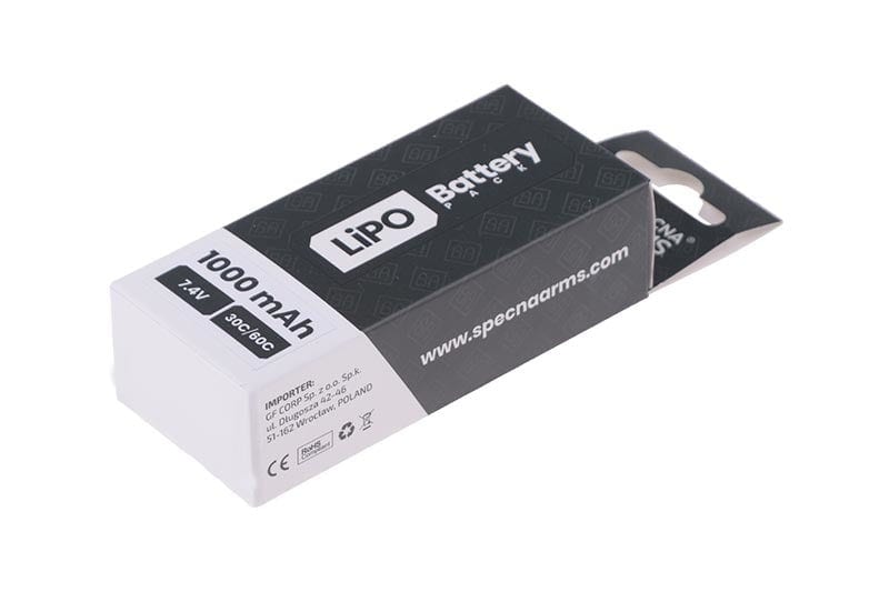 LiPo battery 7.4V 1000mAh 30 / 60C (PEQ)