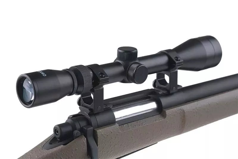 SW-04 sniper rifle (with scope and bipod) - Tan
