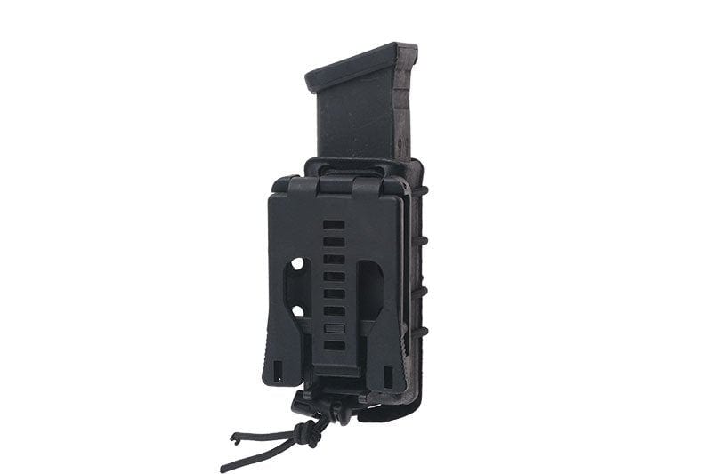 SMC Pistol Magazine Pouch with suede inside (QD Belt) - Black