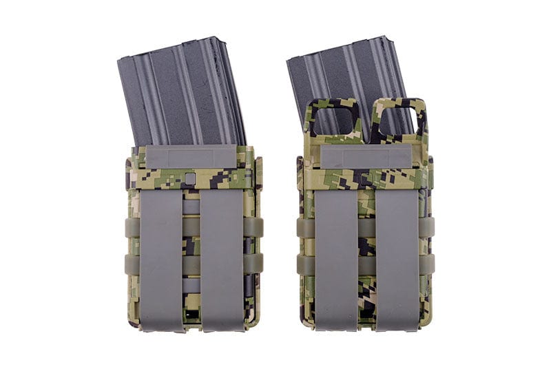Set of 2 FAST 5.56 Magazine Pouches - AOR2 by FMA on Airsoft Mania Europe