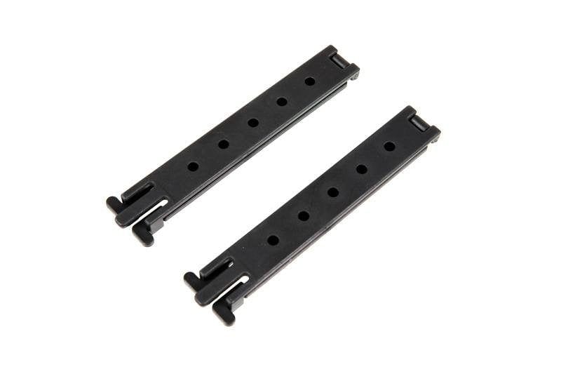 Polymer type pouches 2 clips set