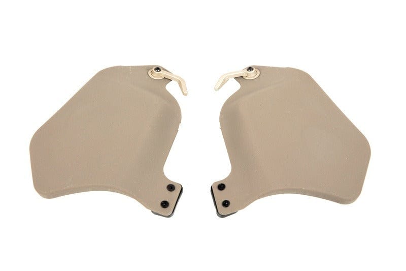 Helmet side covers set - Dark Earth