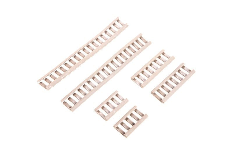 Set of RIS rail covering panels - dark earth by FMA on Airsoft Mania Europe