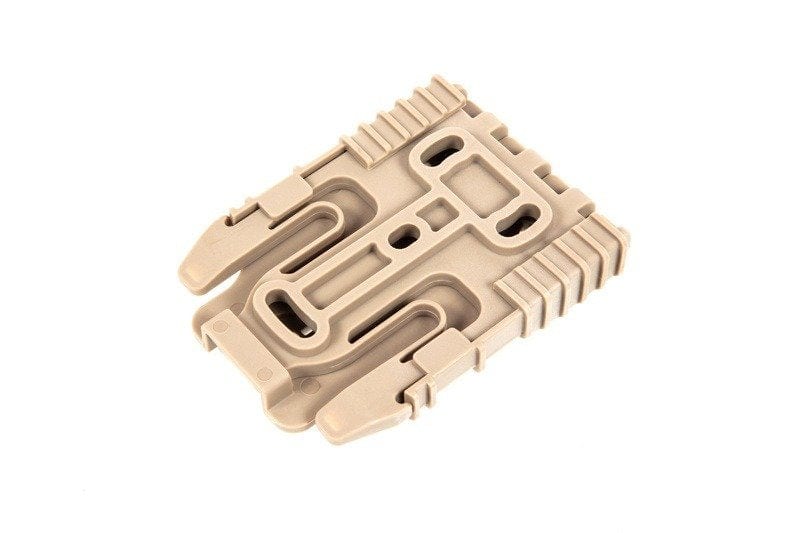 QD mount panel for tactical holsters - Dark Earth