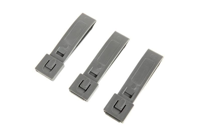 3" 3pcs polymer buckle set - Foliage Green