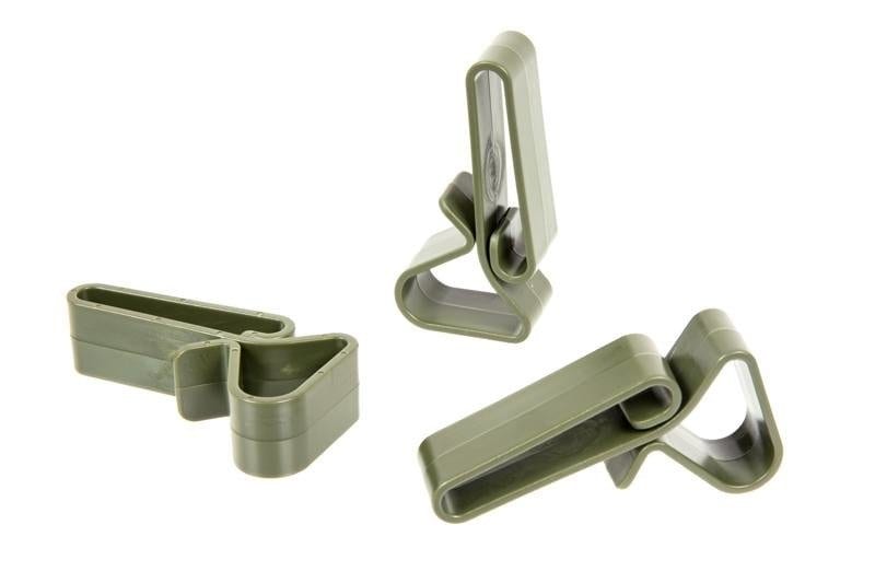 3 polymer buckles set - Olive Drab