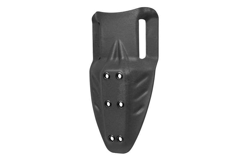 Belt holster mount panel - black