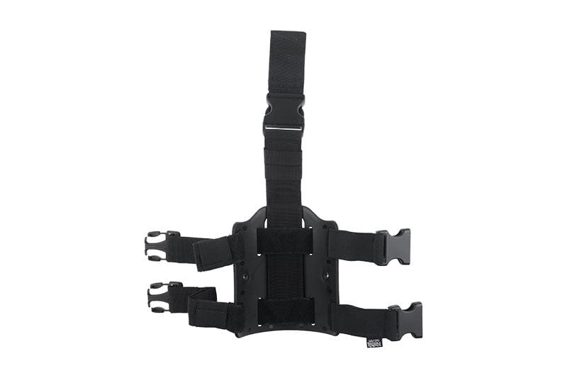 Compact drop leg panel - black