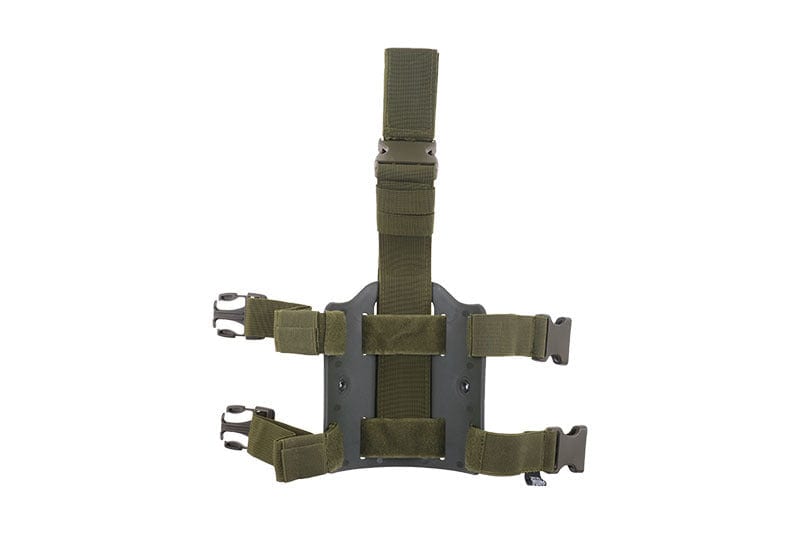 Compact drop leg panel - olive