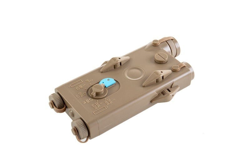 Battery case - AN/PEQ-2 replica - tan