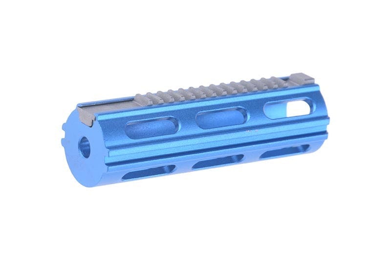 CNC aluminum piston with full steel teeth