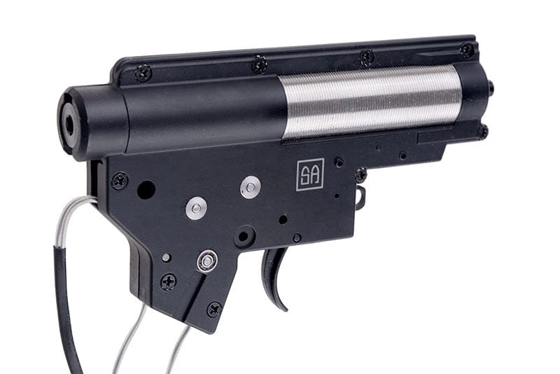 Complete, reinforced gearbox v.2 Mod2 with microswitch (rear wiring)