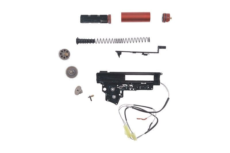 Complete reinforced gearbox v.3 (AK) of mikrostykiem (wiring on the back)