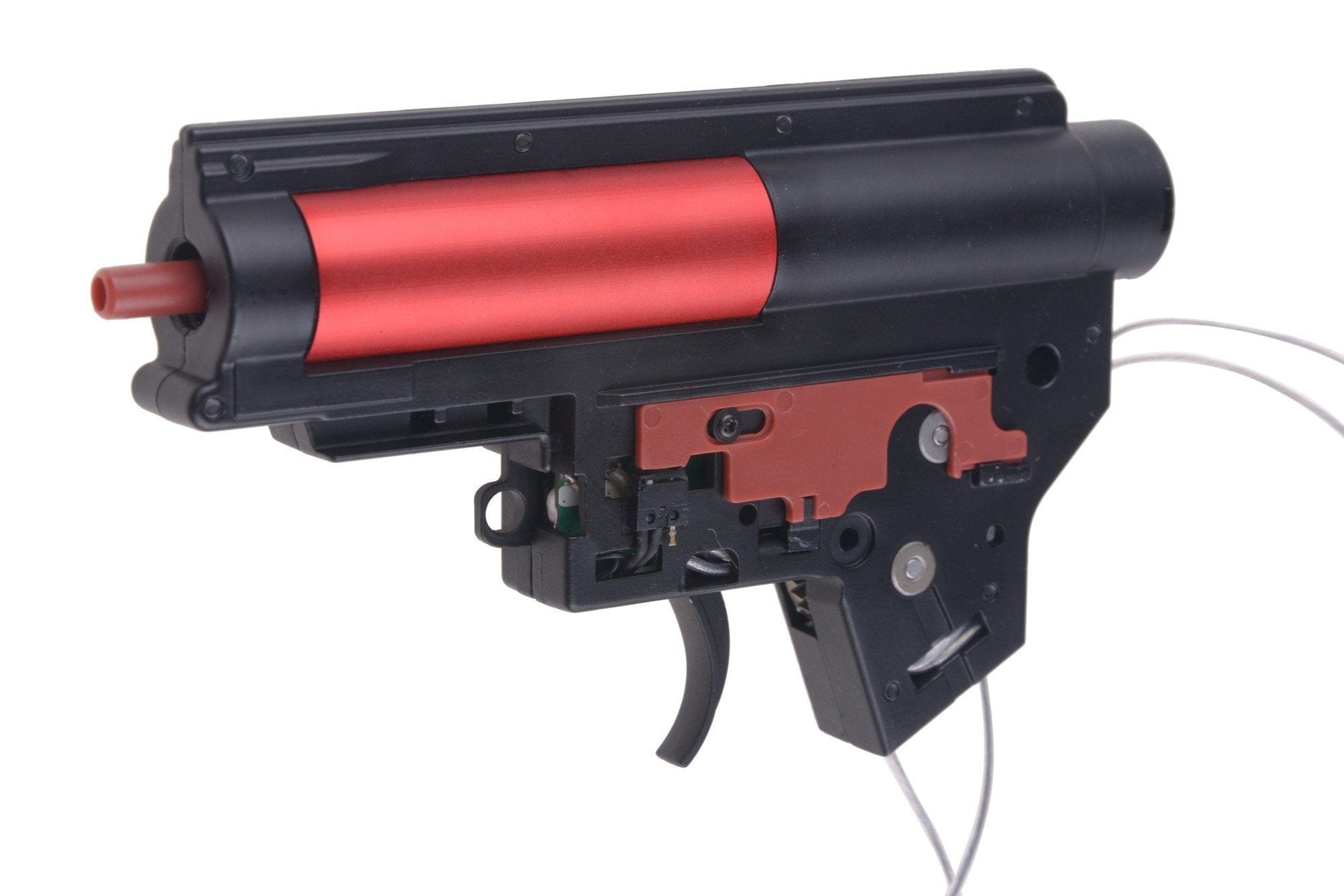 Complete reinforced gearbox v.2 the pin electronics (wiring on the back)