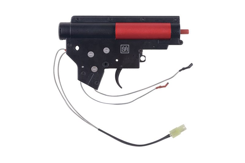 Complete reinforced gearbox v.2 the pin electronics (wiring on the back)