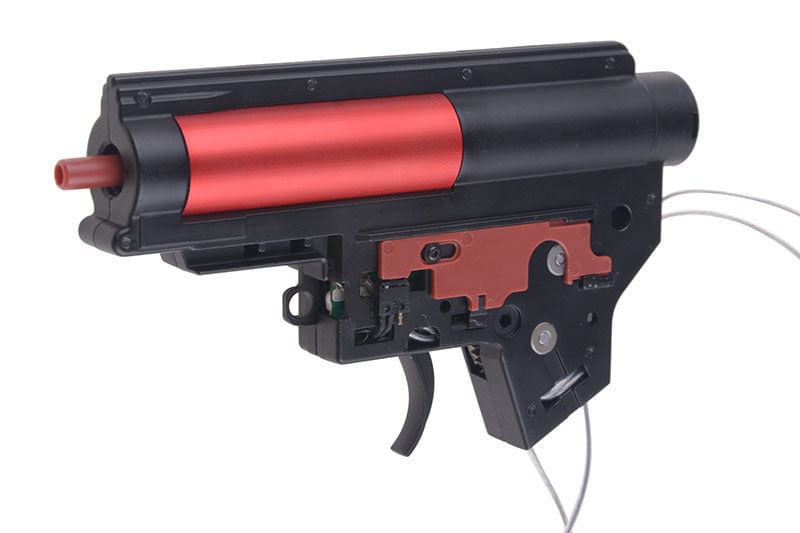 Complete reinforced gearbox v.2 the pin electronics (wiring on the back)