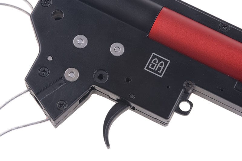 Complete reinforced gearbox v.2 the pin electronics (wiring on the back)