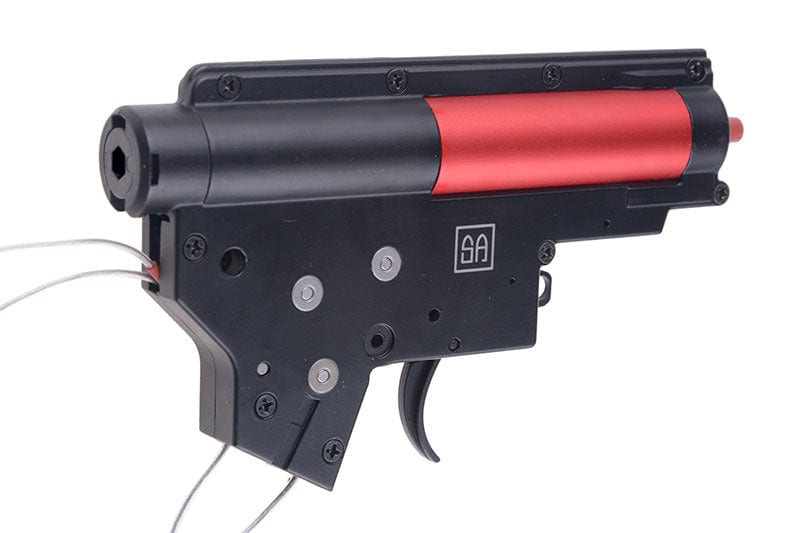 Complete reinforced gearbox v.2 the pin electronics (wiring on the back)