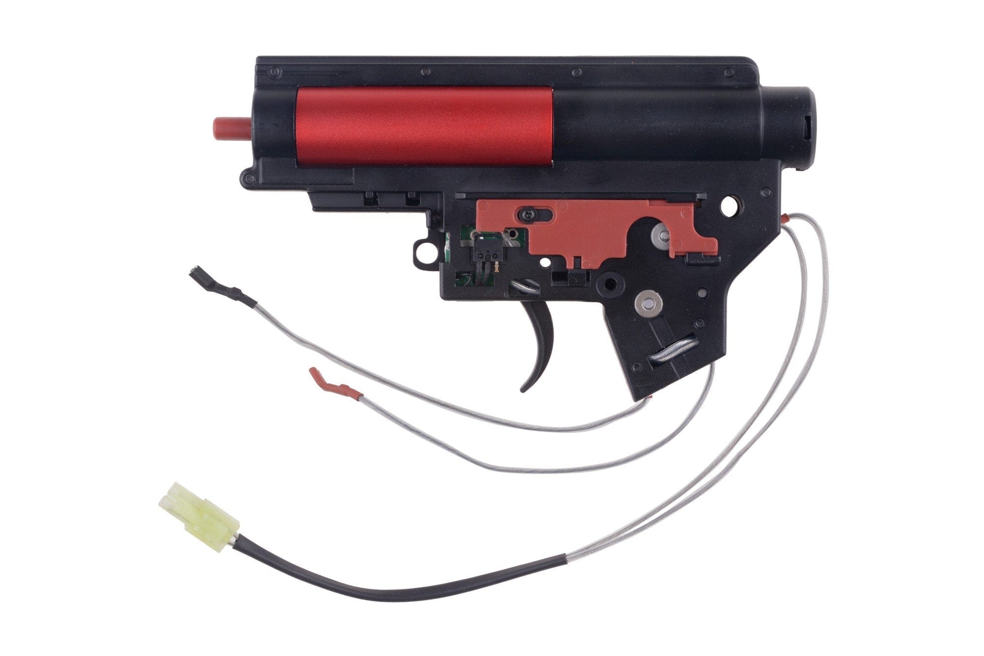 Complete reinforced gearbox v.2 the pin electronics (wiring on the back)