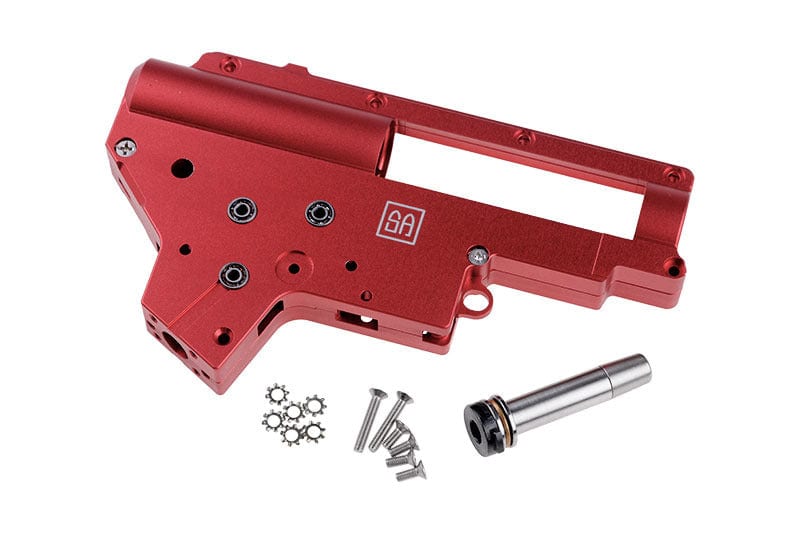 Aluminum gearbox case V2 CNC - QD