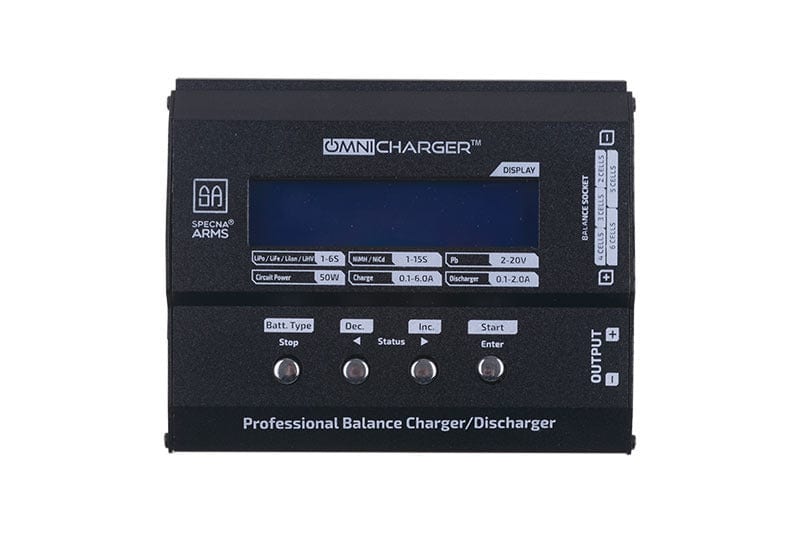 OmniCharger ™ Microprocessor Charger w / Power Supply by Specna Arms on Airsoft Mania Europe