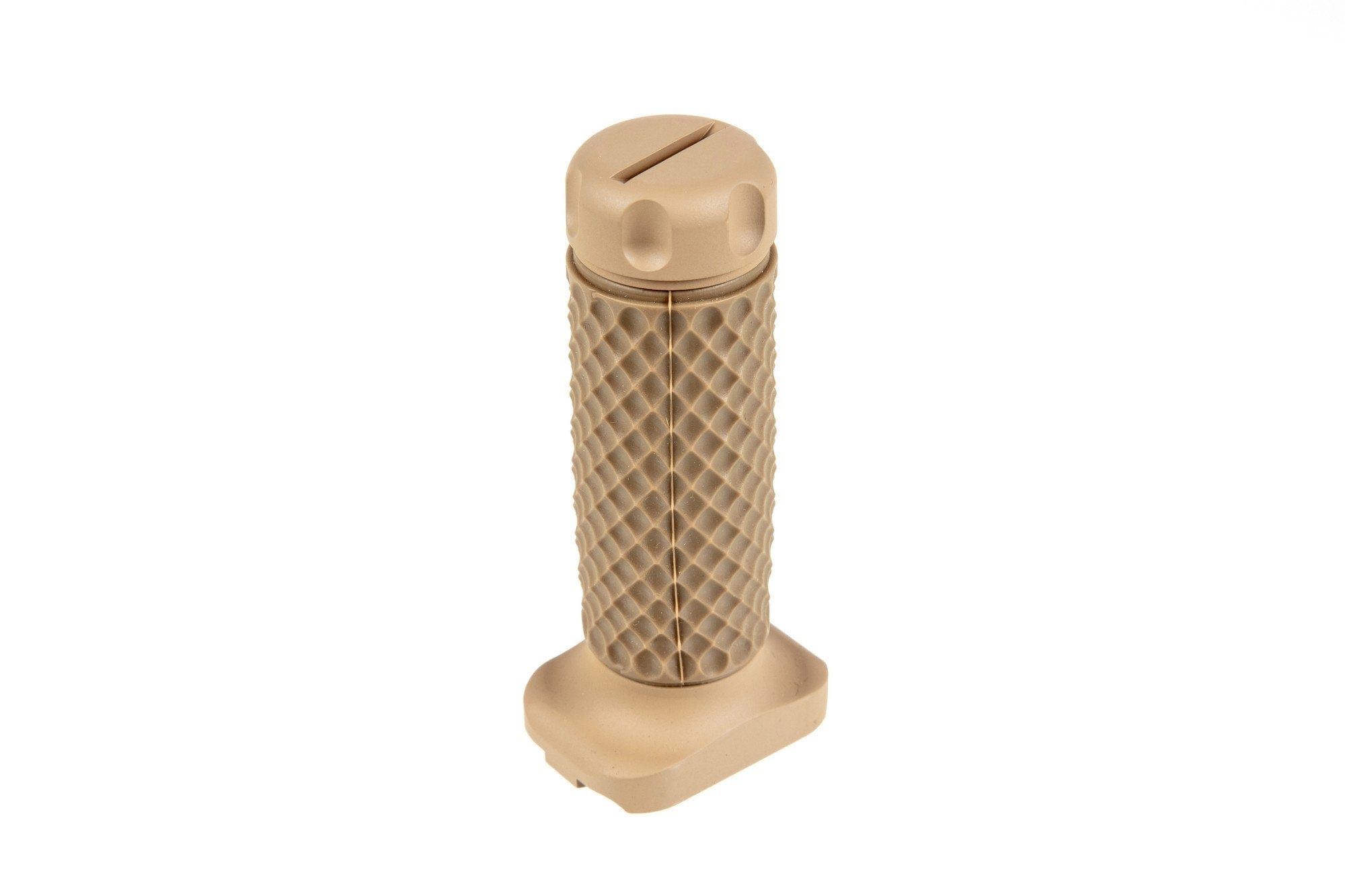 KeyMod Vertical Grip - tan by SHS on Airsoft Mania Europe